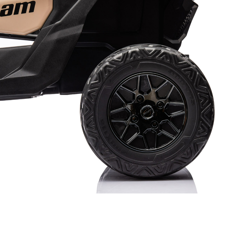 24V 1-Seater Licensed Can-Am RC Kids Ride-on Car Red