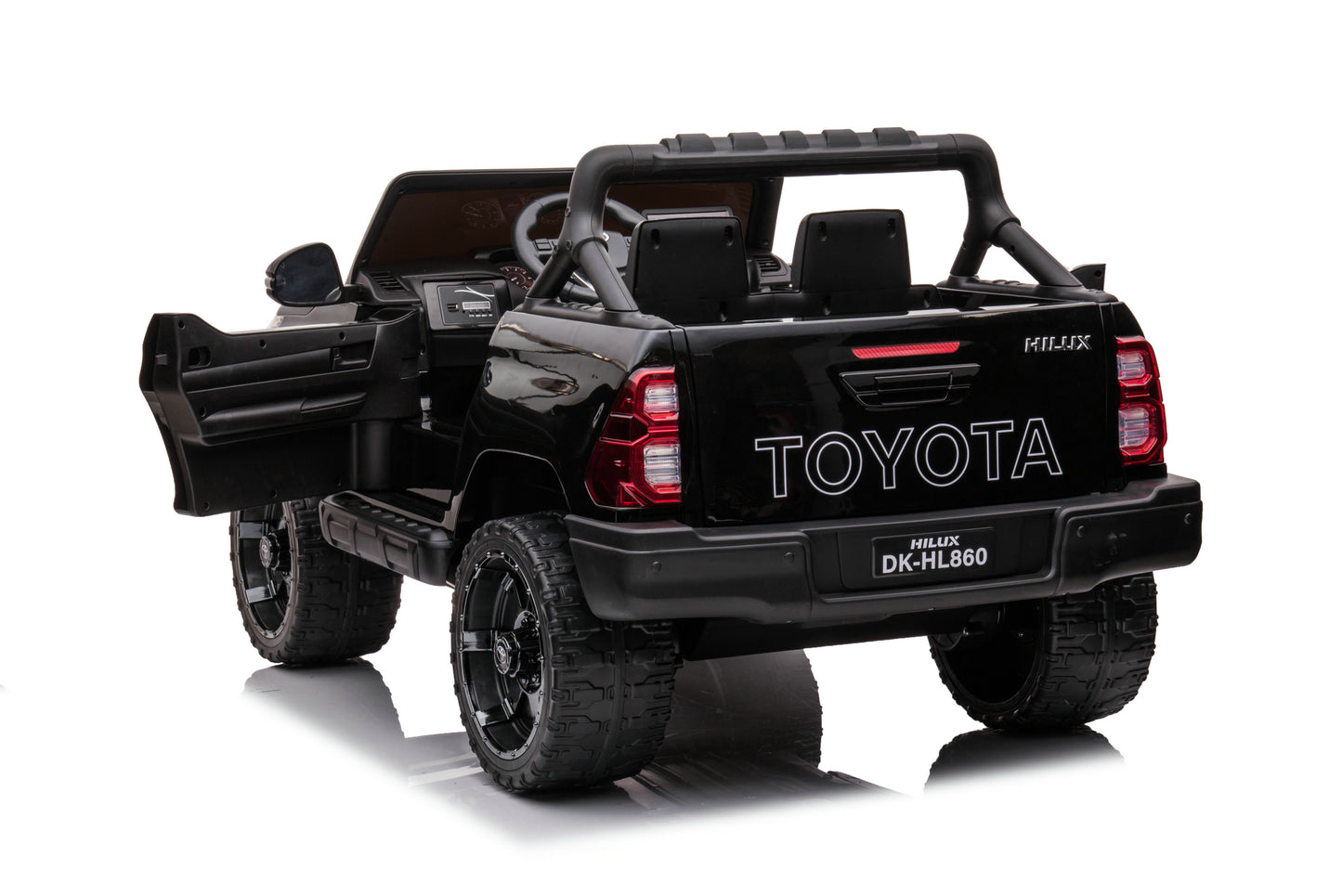 24V 2-Seater Licensed Toyota Hilux 2021 RC Kids Ride-On Car - Toygear - Kids Ride-on Cars
