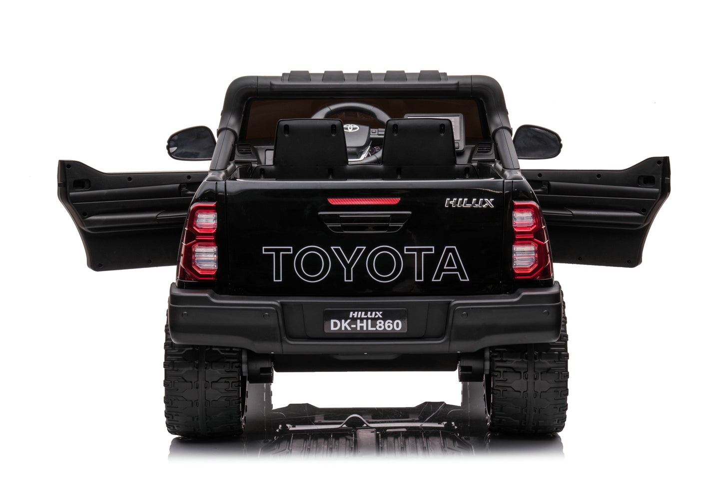 24V 2-Seater Licensed Toyota Hilux 2021 RC Kids Ride-On Car - Toygear - Kids Ride-on Cars