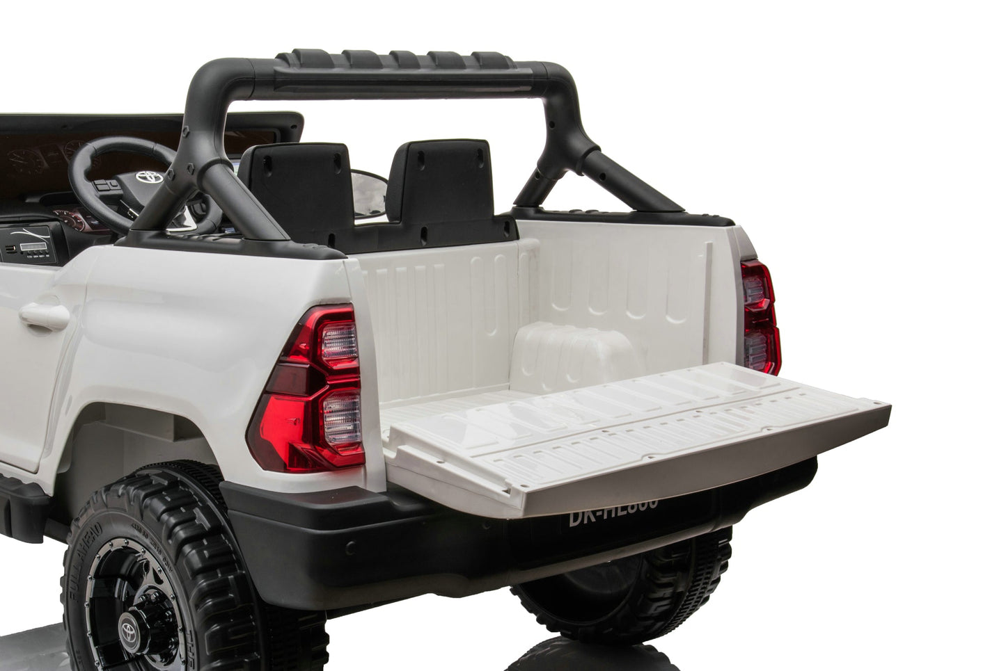 24V 2-Seater Licensed Toyota Hilux 2021 RC Kids Ride-On Car - Toygear - Kids Ride-on Cars