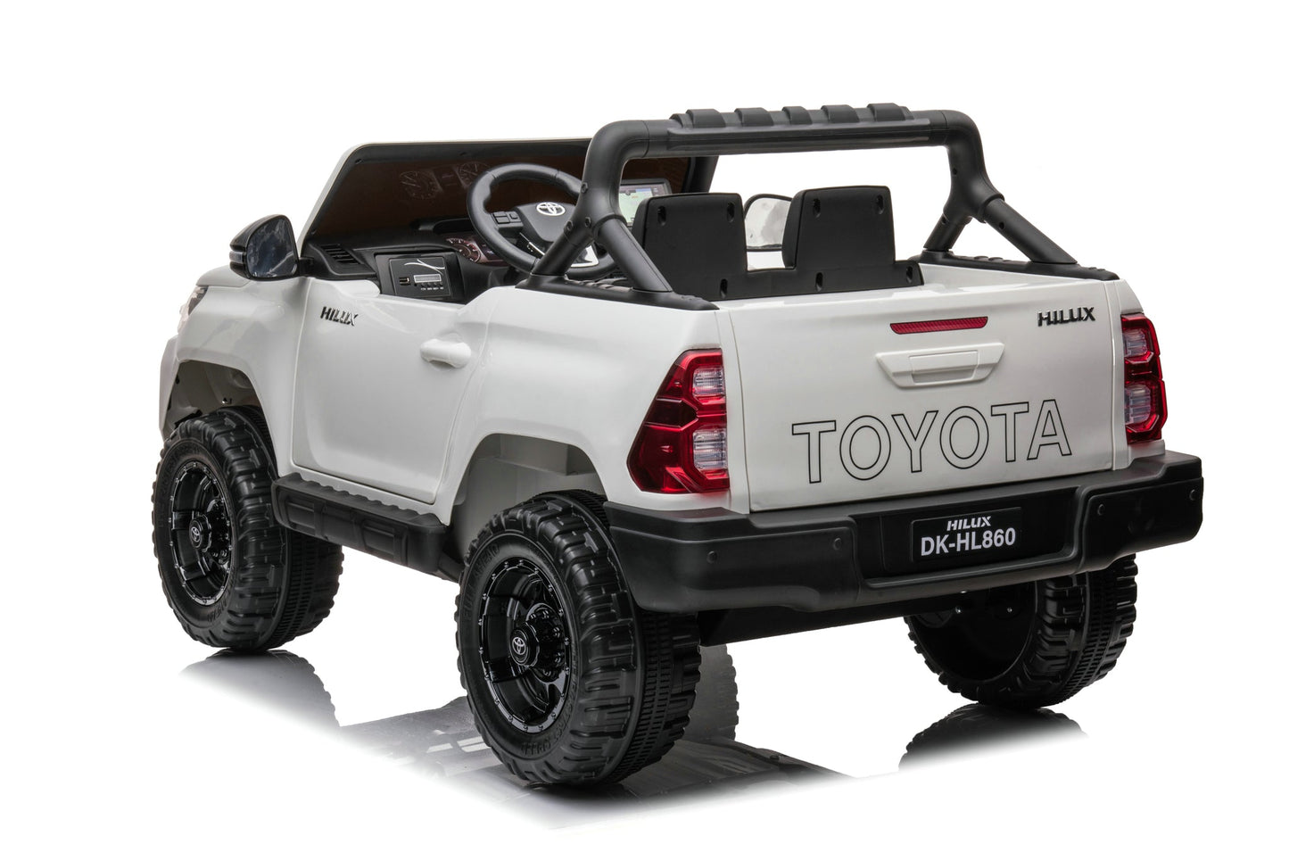 24V 2-Seater Licensed Toyota Hilux 2021 RC Kids Ride-On Car - Toygear - Kids Ride-on Cars