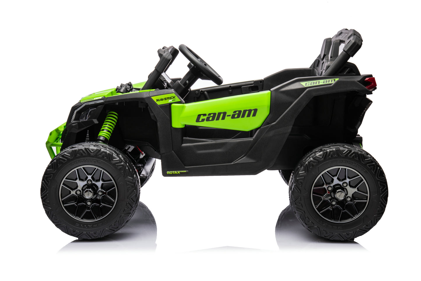 24V 1-Seater Licensed Can-Am RC Kids Ride-on Car Green