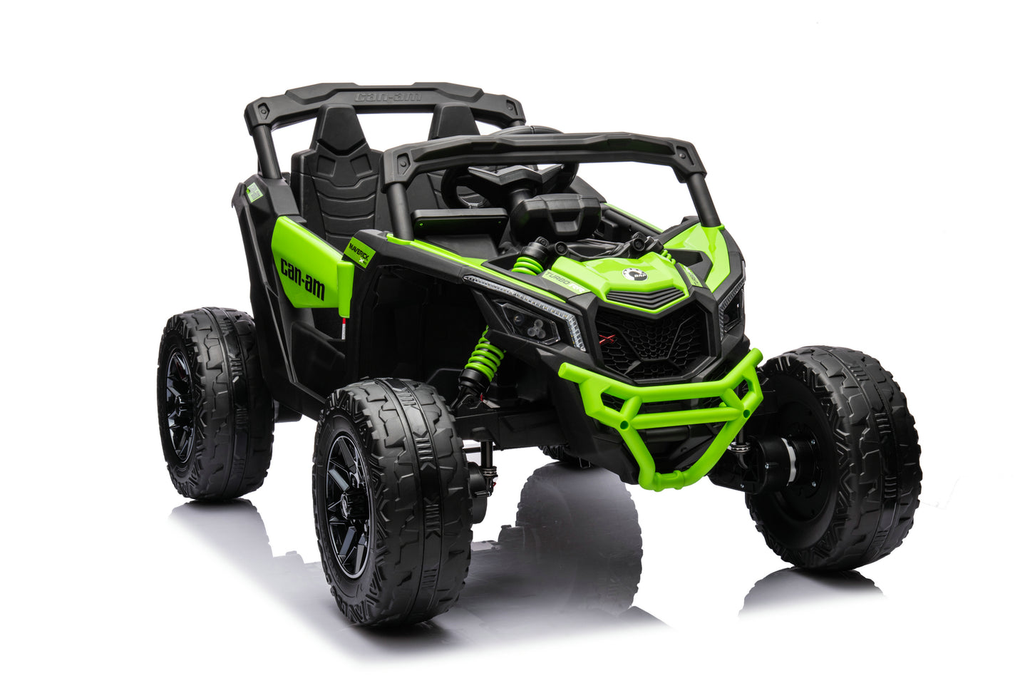 24V 1-Seater Licensed Can-Am RC Kids Ride-on Car Green