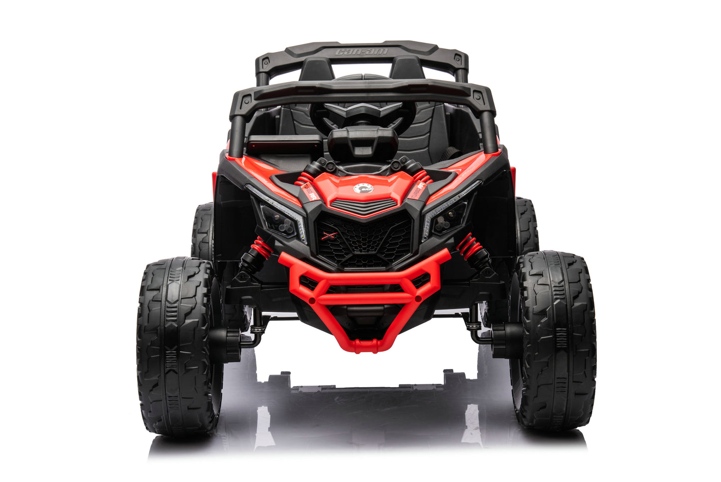 24V 1-Seater Licensed Can-Am RC Kids Ride-on Car Red