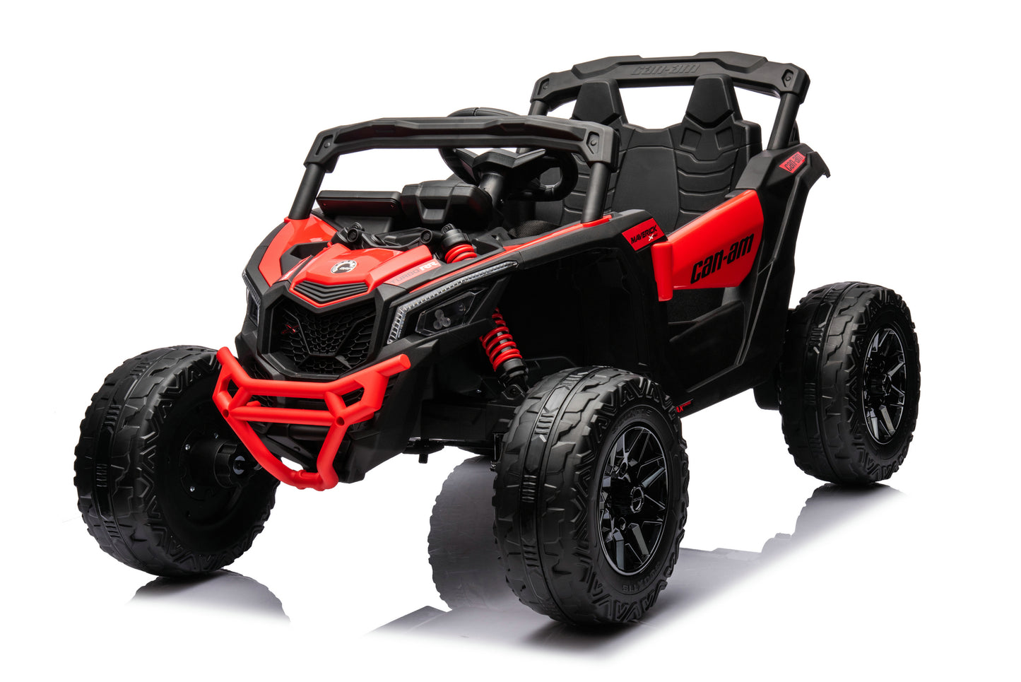 24V 1-Seater Licensed Can-Am RC Kids Ride-on Car Red