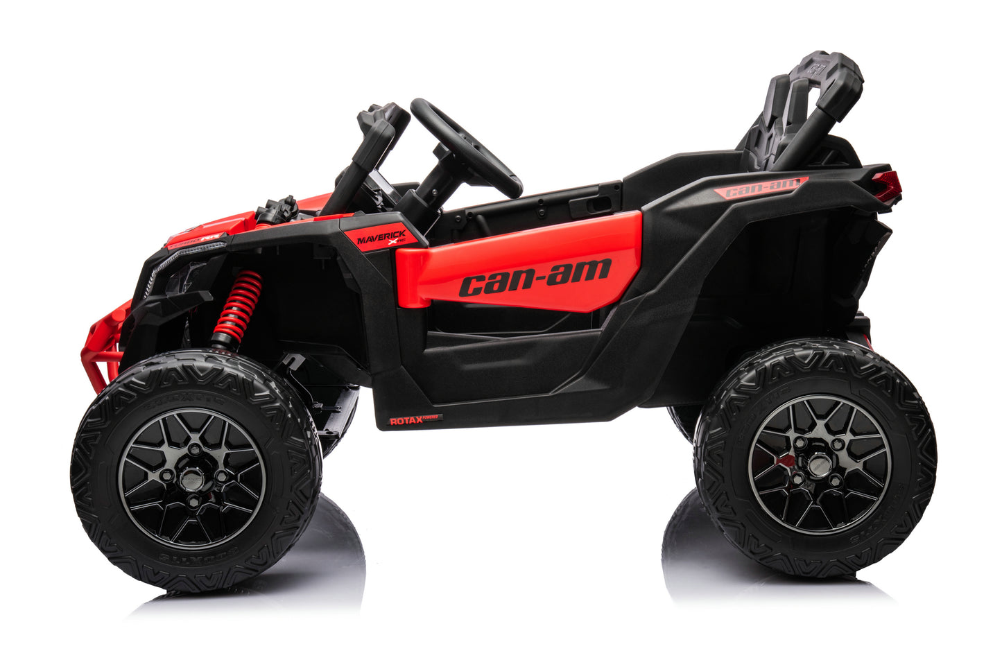 24V 1-Seater Licensed Can-Am RC Kids Ride-on Car Red
