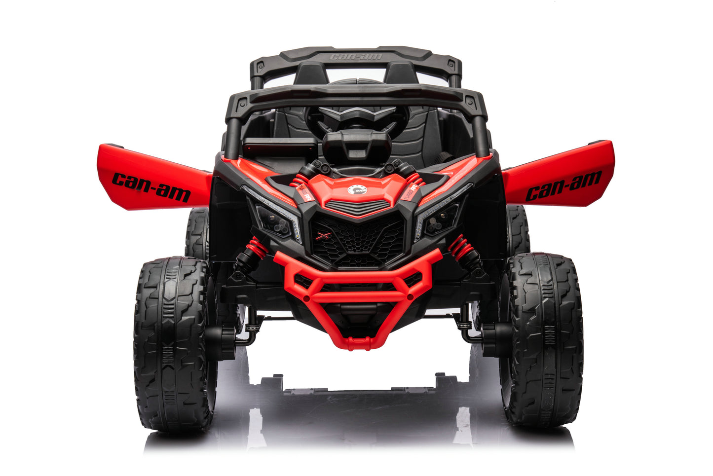 24V 1-Seater Licensed Can-Am RC Kids Ride-on Car Red