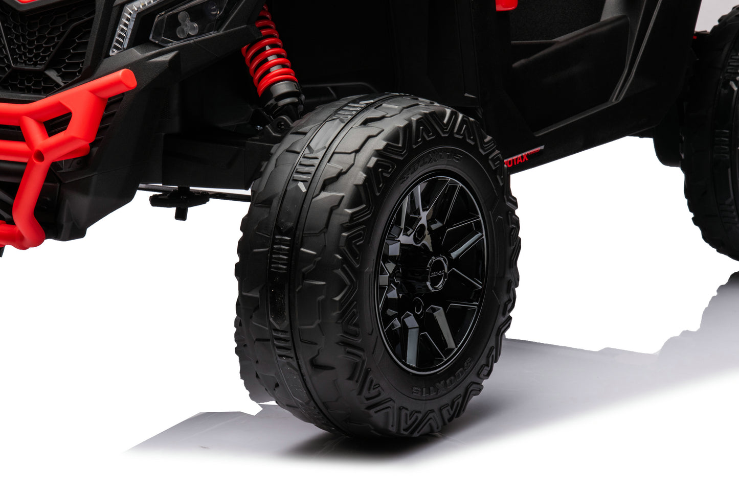 24V 1-Seater Licensed Can-Am RC Kids Ride-on Car Red
