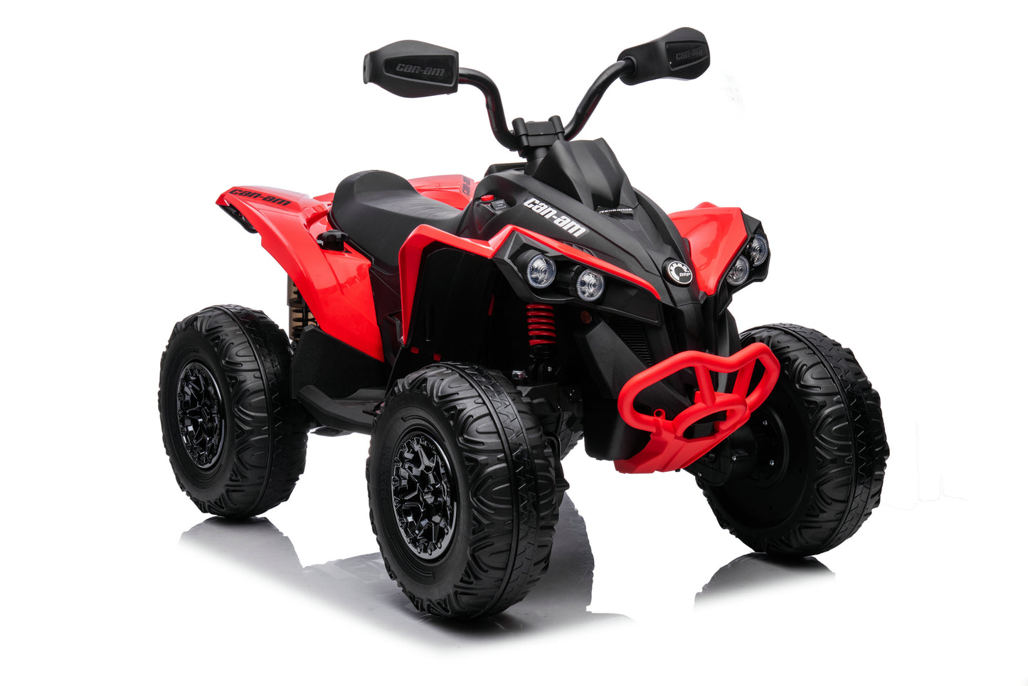 24V 1-Seater Licensed Can Am Renegade Kids Ride On ATV Red