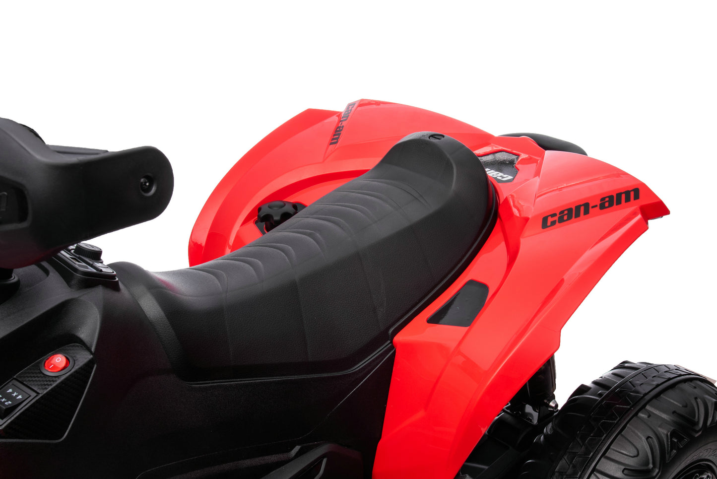 24V 1-Seater Licensed Can Am Renegade Kids Ride On ATV Red