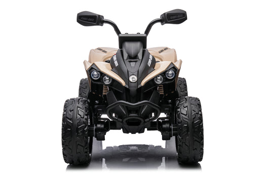 24V 1-Seater Licensed Can Am Renegade Kids Ride On ATV Khaki