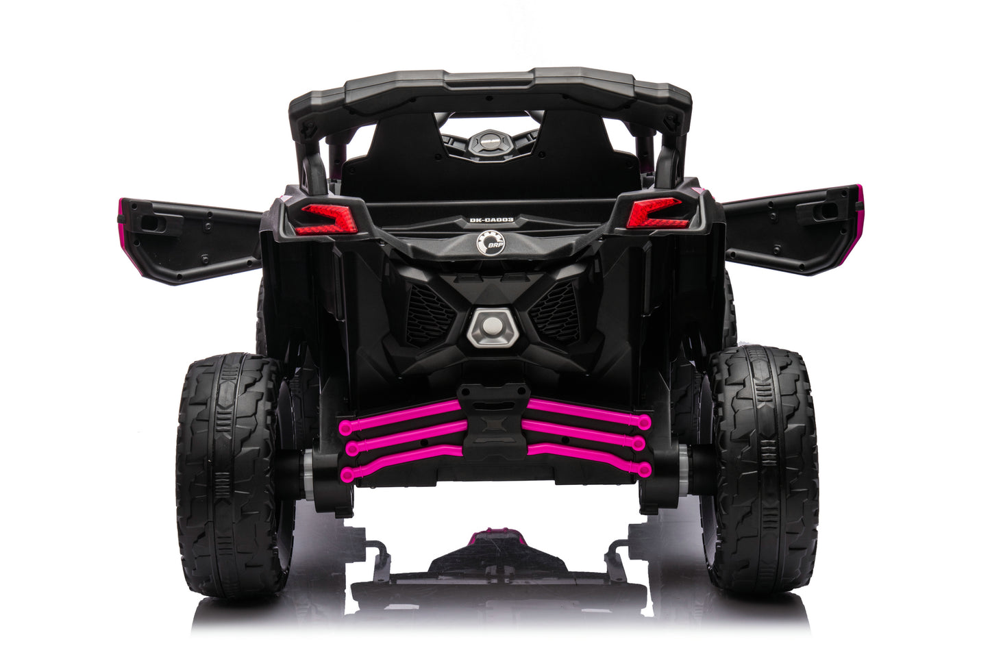 24V 1-Seater Licensed Can-Am RC Kids Ride-on Car Hot Pink