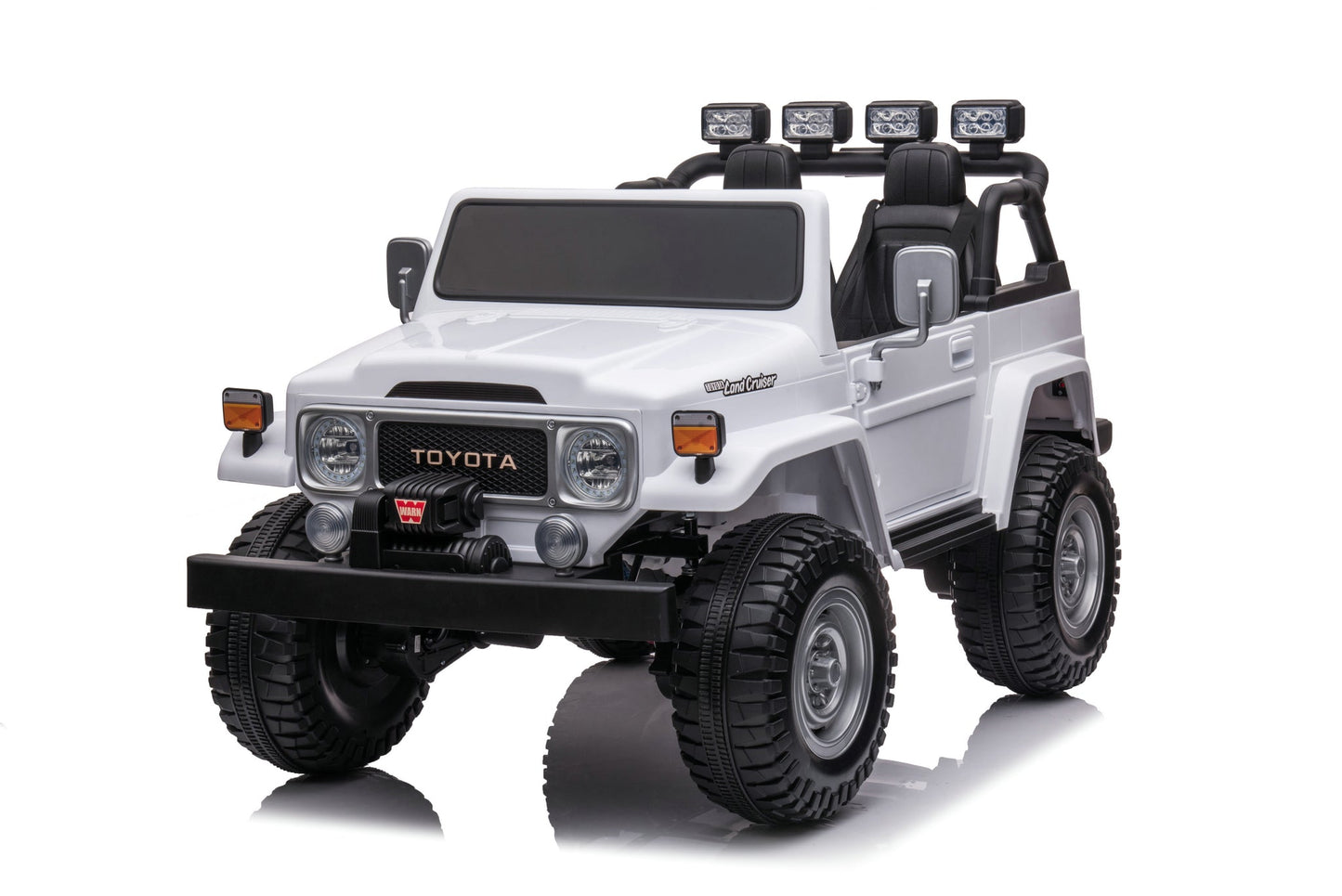 24V 2-Seater Licensed Toyota FJ40 RC Kids Ride-On Car - Toygear - Kids Ride-on Cars