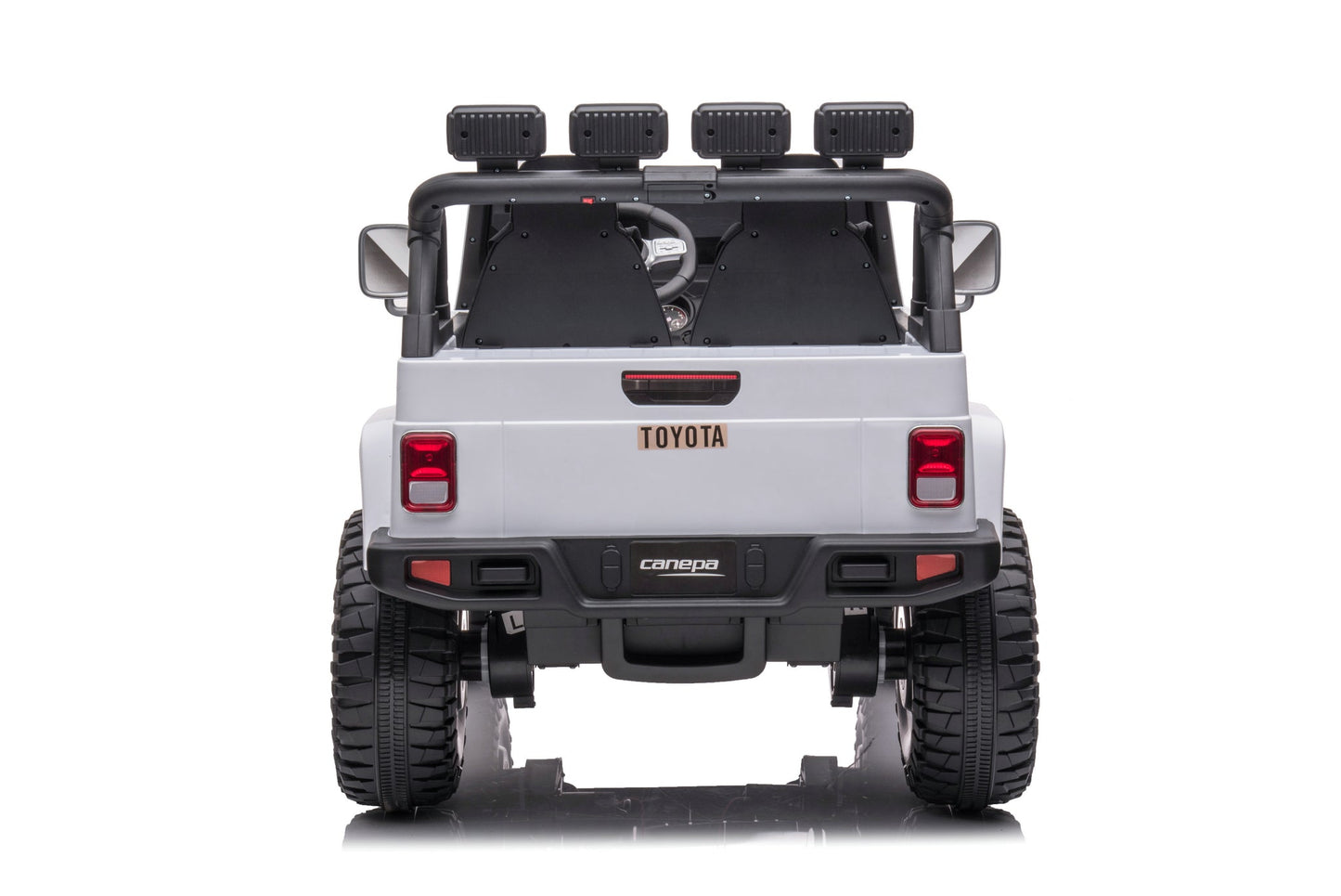 24V 2-Seater Licensed Toyota FJ40 RC Kids Ride-On Car - Toygear - Kids Ride-on Cars