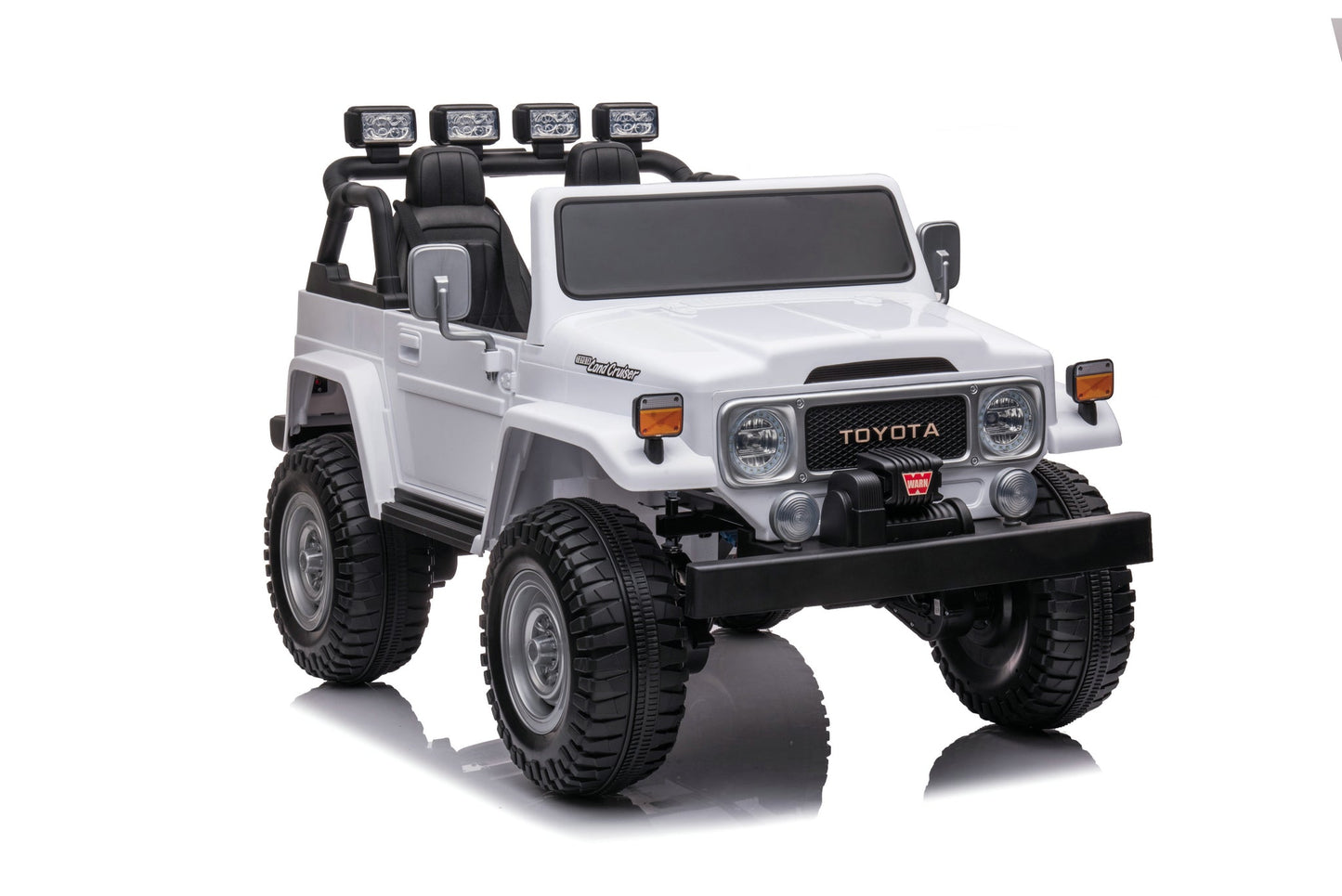 24V 2-Seater Licensed Toyota FJ40 RC Kids Ride-On Car - Toygear - Kids Ride-on Cars