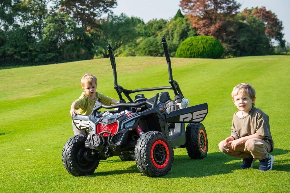 24V 2-Seater Licensed Can-Am RC Kids Ride-on Car Orange