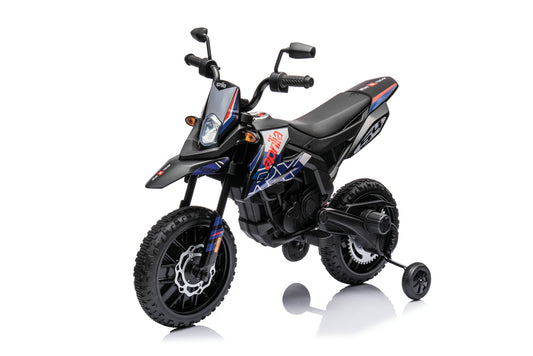 12V 1-Seater Licensed Aprilia RX125 Kids Ride On Bike Blue